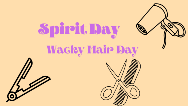 Wacky Hair Day graphic
