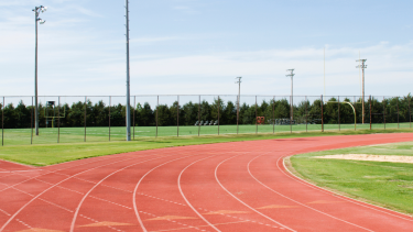 Photo of a Track & Field track.