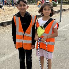 Student wanting to become Jr. Supervisors must complete an application form that is signed by their parents and their teacher.