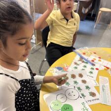 Math center in K/1 -  number sequencing